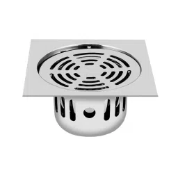 Sanjay Chilly Square Ringo Floor Drainer with Cockroach Trap Sliver 153 x 153 mm, ‎SCCT-SR-153-image-59