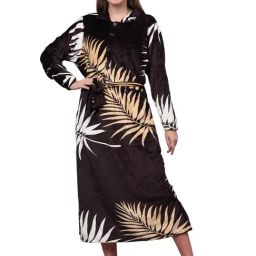 Klotthe Printed Multicolor 210 GSM Cotton Bath Robe with Belt-image-82