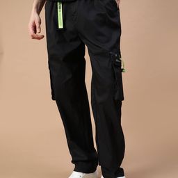 V-Mart Men Regular Fit Mid-Rise Flat-Front Cargos-image-50