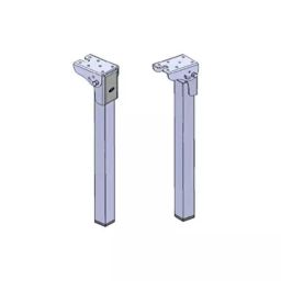 Ebco 2 Pcs Aurora Vertical & Horizontal Folding Legs Set for Wall Bed Fitting FLWB1-30-picture-3