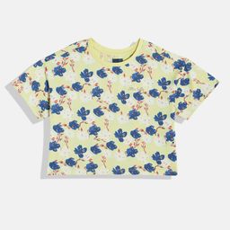 Allen Solly Junior Girls Floral Printed Cotton T-shirt-image-18