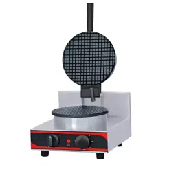 Nirvana 1 Plate Waffle Cone Maker Round Shape 1 kW Power and 220-240 V-picture-36