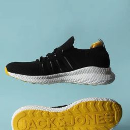 Jack & Jones Men's JFW222 RHODES Black Casual Sneakers-image-64