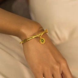 Shaya 92.5 Sterling Silver Magnifica Bloom Bangle for Women-image-37