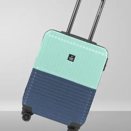 Nasher Miles Istanbul Hard-Sided Polycarbonate Cabin  20 inch|55cm Trolley Bag (Teal-Dark Blue)-image-84