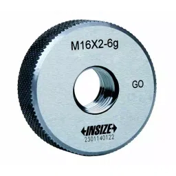 Insize Metric NOGO Thread Ring Gage M45x4.5 mm, 4120-45N-15