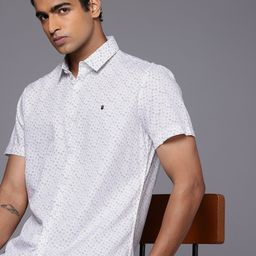 Louis Philippe Sport Slim Fit Geometric Printed Casual Shirt-picture-19