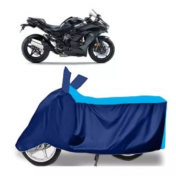 Auto Pearl Two Wheeler Cover for Kawasaki Ninja H2 SX - Cyan, Blue-image-66