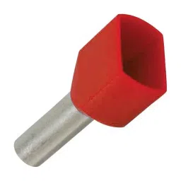 PANDUIT Bootlace Ferrules TERMINAL, WIRE FERRULE, 18AWG, RED, FTD77-10-D (Pack of 2)-7