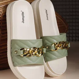 JUMPLITE Women Open Toe Flats-picture-57