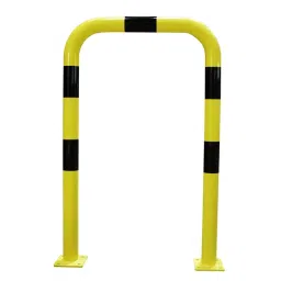 RS PRO Black & Yellow Steel Protection Barrier Model No 1745890-image-3
