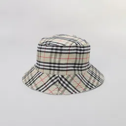 TIPY TIPY TAP Checked Cotton Reversible Bucket Hat image 3