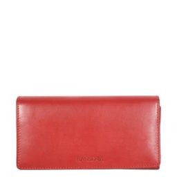 SASSORA Red Solid Rfid Wallet for Women-15