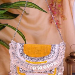 Swisni Women Embellished Miniature Sling Bag-image-9
