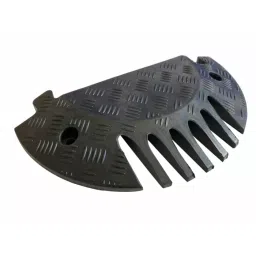 RS PRO 250 mm Black Cable Cover in Rubber 25 mm Inside Dia, 2522806-26
