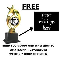 10 PC Star Trophy - 29 with Customization Logo for Events, Functions, Award (25 CM) image 5