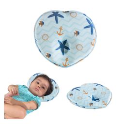 The White Willow Infant Baby Pillow For Preventing Head For Flat Head Syndrome- Blue-32