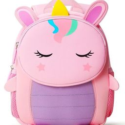 YAMAMA Cute Cartoon Unicorn Soft Plush Backpack For Kids Premium Design Bag For Kids Best For Pre School Kindergartens Picnic And Holidays  Multicolor-image-47