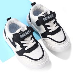 Oh! Pair Casual Shoes with Velcro Closure - Black-image-88