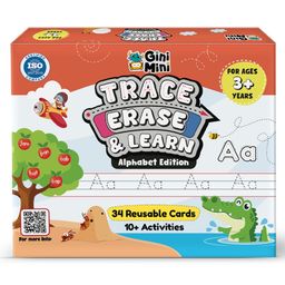 GiniMini Trace, Erase & Learn - Alphabet Edition-21