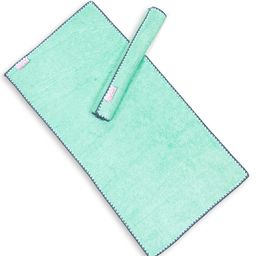 Mumma's Touch Organic Bamboo Baby Wash Cloth - Green - Pack of 2-14