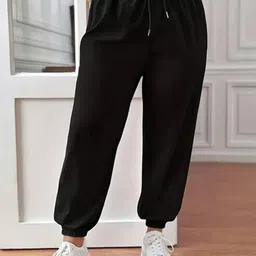 YOU FOREVER Women Original High-Rise Joggers Trousers-image-68