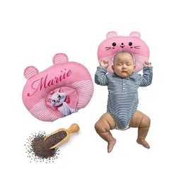 NeonateCare Infants Kids Printed Cotton Head Shaping Baby Pillow-2