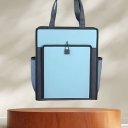 SANJARY Double Layer Multi-Purpose Zipper Handbag color design may vary image 3