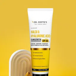 DR. SHETHS Haldi & Hyaluronic Acid Sunscreen -125g-68