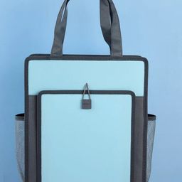SANJARY Double Layer Multi-Purpose Zipper Handbag color design may vary image 5