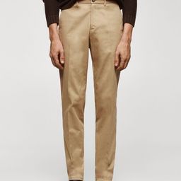 MANGO MAN Regular Fit Trousers-picture-28