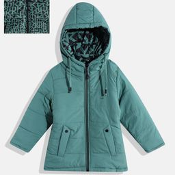 Okane Girls Reversible Padded Jacket-image-86