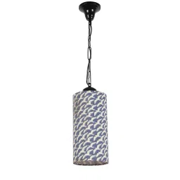 Tucasa TC-151 25 Inch Flocking Birds Print Hanging Lights with Metal Base-24
