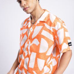 UNRL Abstract Printed Casual Shirt-image-16