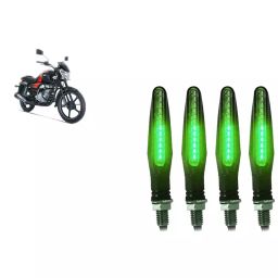 Cartronics Pen Type Green LED Indicator for Bajaj V12 (Pack of 4 Pcs)-33