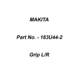 Makita Grip L/R Suitable For UA001G, Part No 183U44-2-picture-34