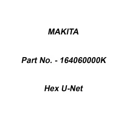 Makita Hex U-Net Size M6 Suitable For EN400MP, Part No 164060000K-picture-26