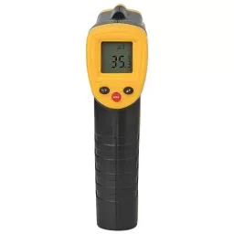 ACETEQ Infrared Thermometer Black and Yellow -50°C to 550°C Temperature Range, MT-4-18
