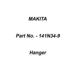 Makita Hanger Suitable For UR013G, Part No 141N34-9-image-70