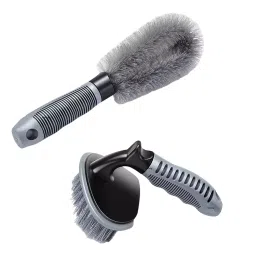 Winberg TY02 Car Tyre & Rim Cleaning Brush for Car, Motorcycle & Bicycle (Set of 2 Pcs)-picture-20