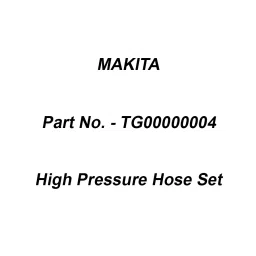 Makita High Pressure Hose Set Suitable For MHW0820, Part No TG00000004-picture-26