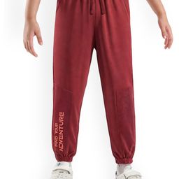 ARIAS By LARA DUTTA Boys Cotton Mid-Rise Joggers-image-92