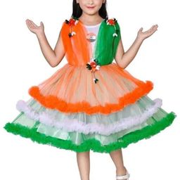 sms dressses Ruffled Net Fit & Flare Dress-image-92