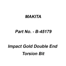 Makita Impact Gold Double End Torsion Bit Size PH3-90 mm, Part No B-45179-image-44