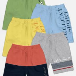 HELLCAT Kids Multicolor PrintedShorts-image-85