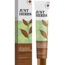 JUST HERBS Green Tea + Carrot Seed Nourishing Under Eye Gel - 20 gm-10