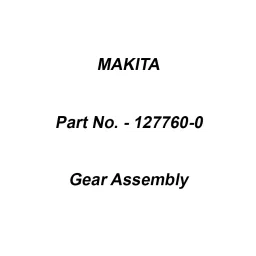 Makita Gear Assembly Suitable For FN001G, Part No 127760-0-picture-19