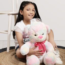 DukieKooky Kids Pink Happy Bear Soft Toy-image-30