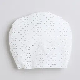 TIPY TIPY TAP Girls Schiffli Bow Turban Cap image 3