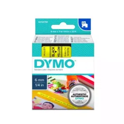 DYMO S0720790 D1 6 x 7mm Label Maker Tape (Black/Yellow)-image-58